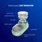 AGARO Lint Remover for Clothes Pet Hair
